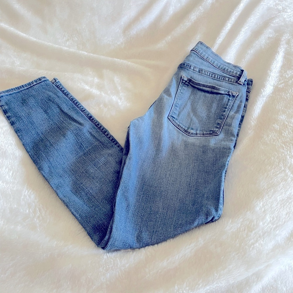 FRAME Le High Skinny Ripped Jeans size 27